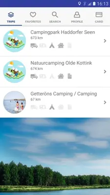 Camping Key Europe android App screenshot 4