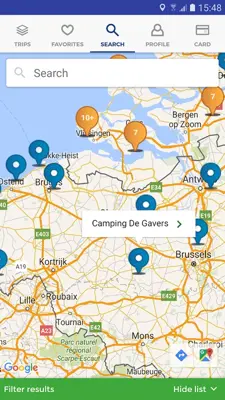 Camping Key Europe android App screenshot 7